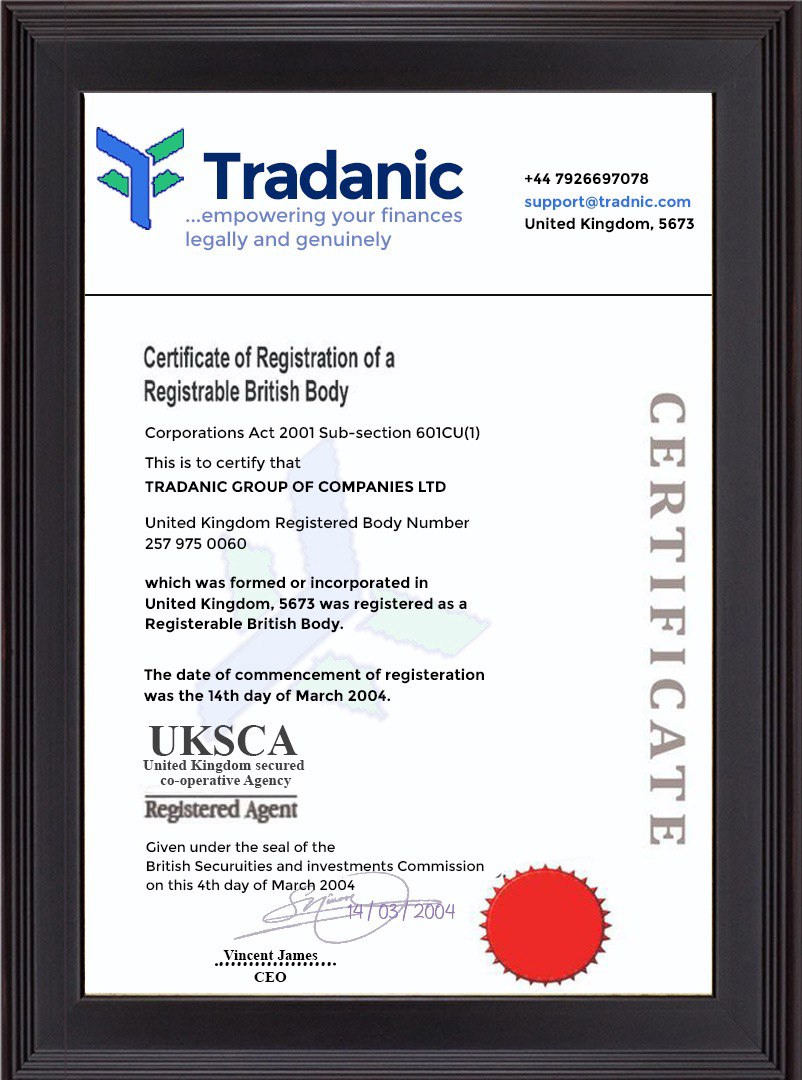 Company Certificate